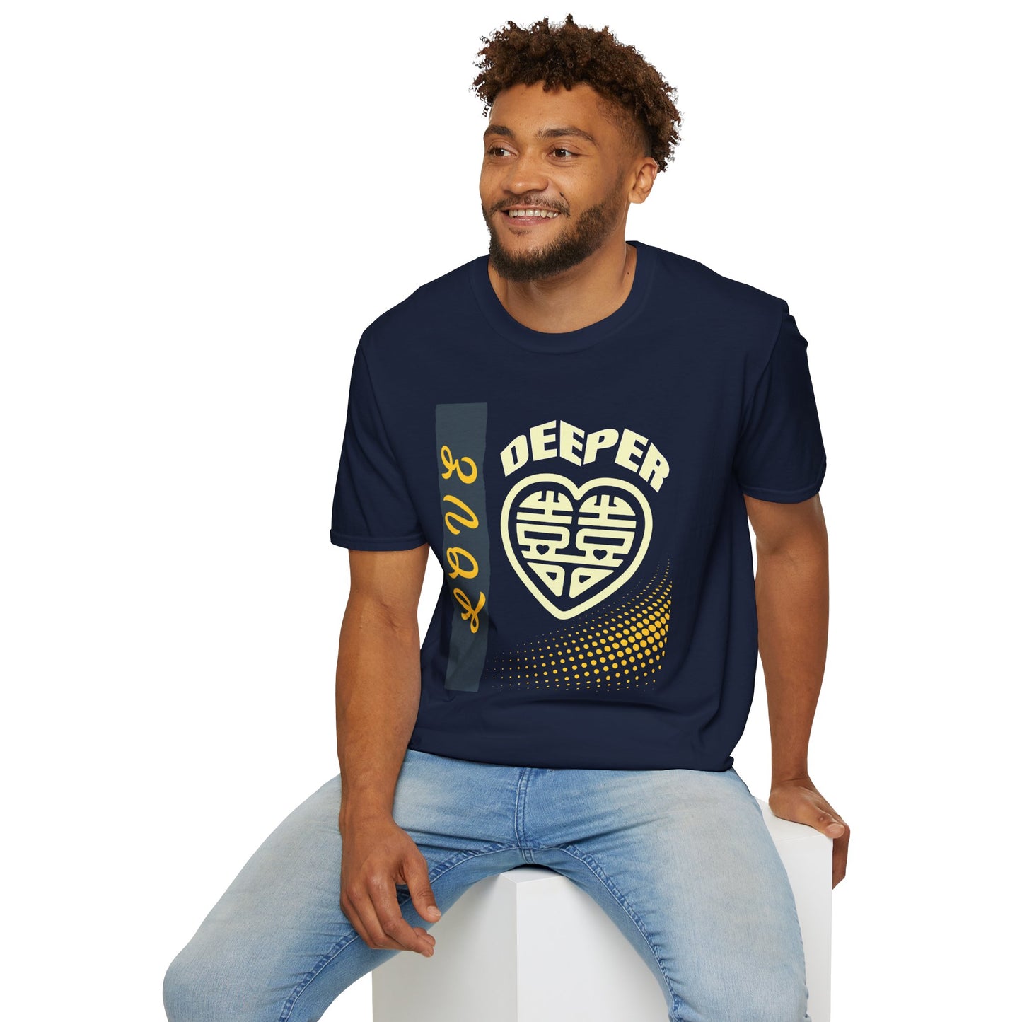 Love Deeper - Heartfelt Connection Unisex Tee