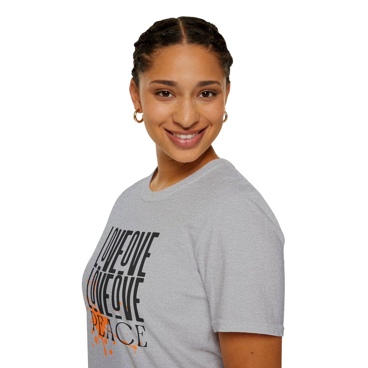 Love Peace Unisex Tee - Softstyle T-Shirt