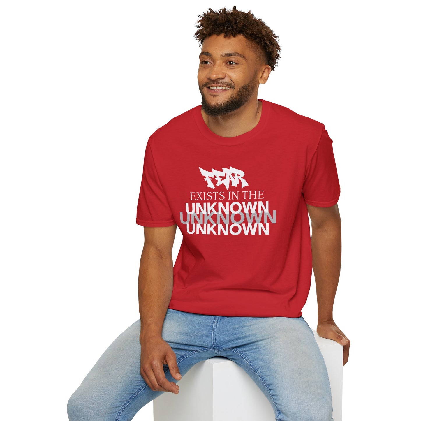 Exist in the Known T-Shirt — Motivational Minimalist Graphic Tee