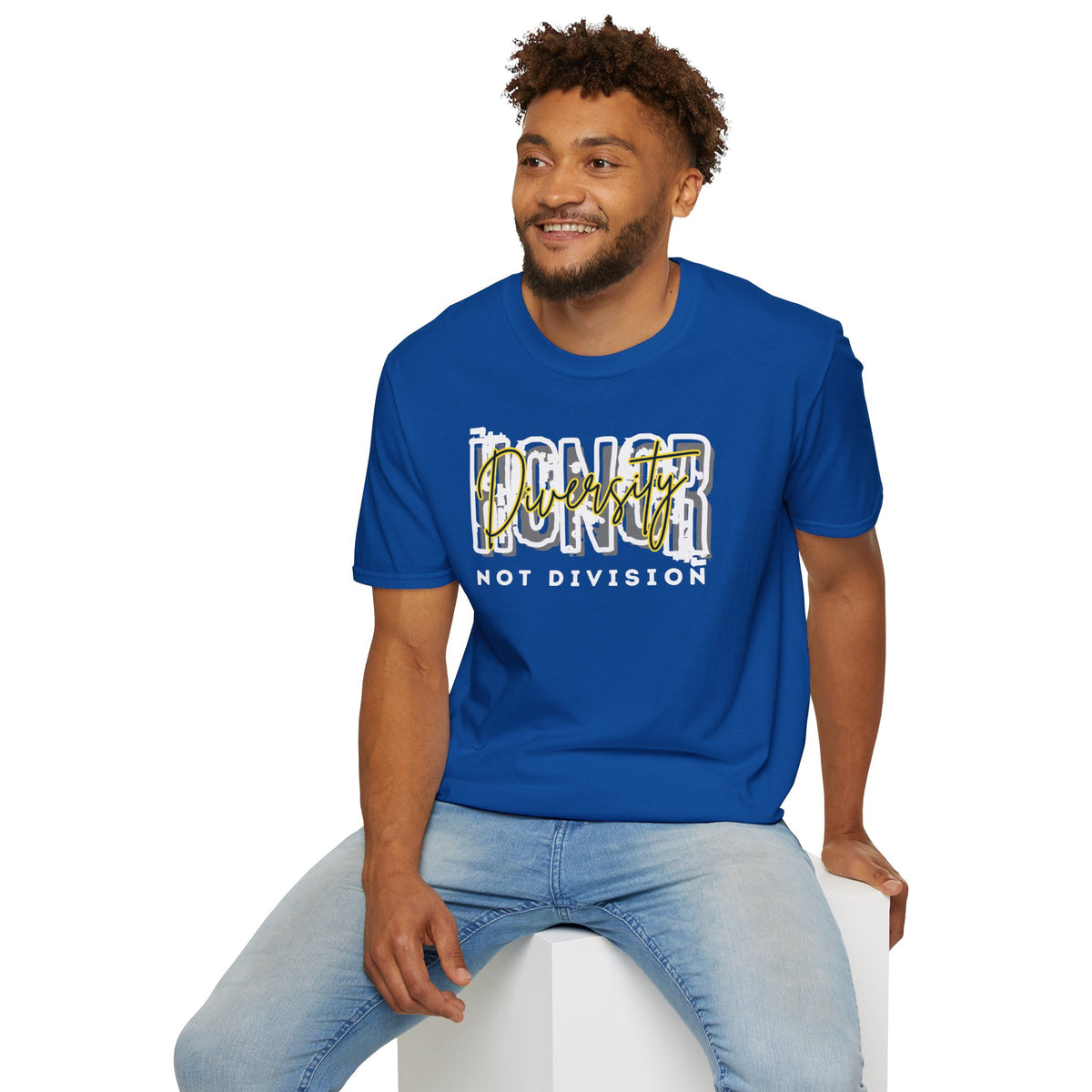 T-Shirt — 'Honor: Diversity Not Division' Graphic Tee
