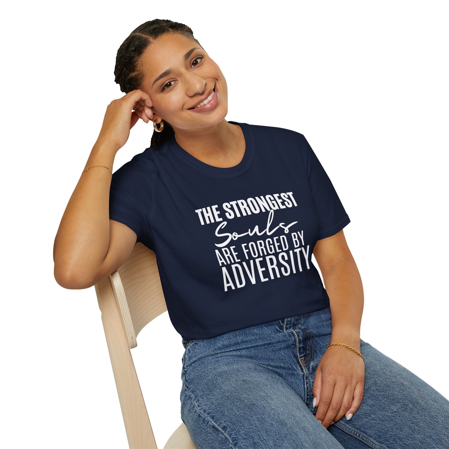 Forged by Adversity - Strength and Resilience Graphic Tee