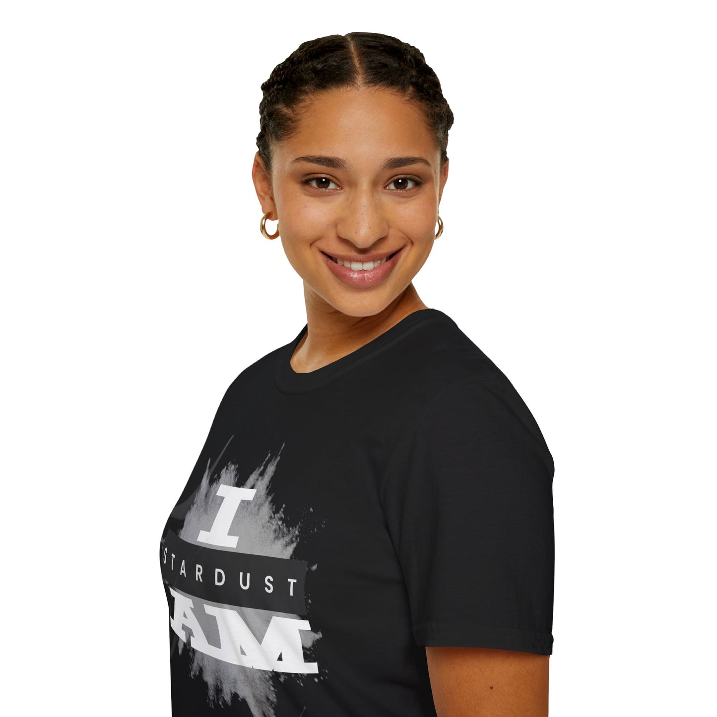 I AM Stardust T-Shirt (P) — Inspirational Cosmic Graphic Tee