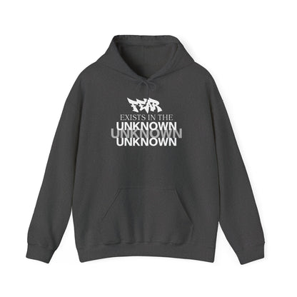 Exist in the Known Hoodie — Minimalist Typography Unisex Pullover