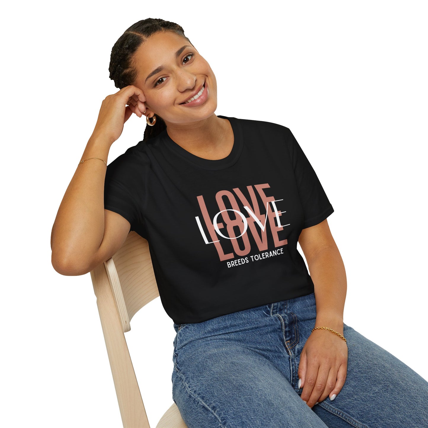 Love Breeds Tolerance (MC) – Unity in Action Tee