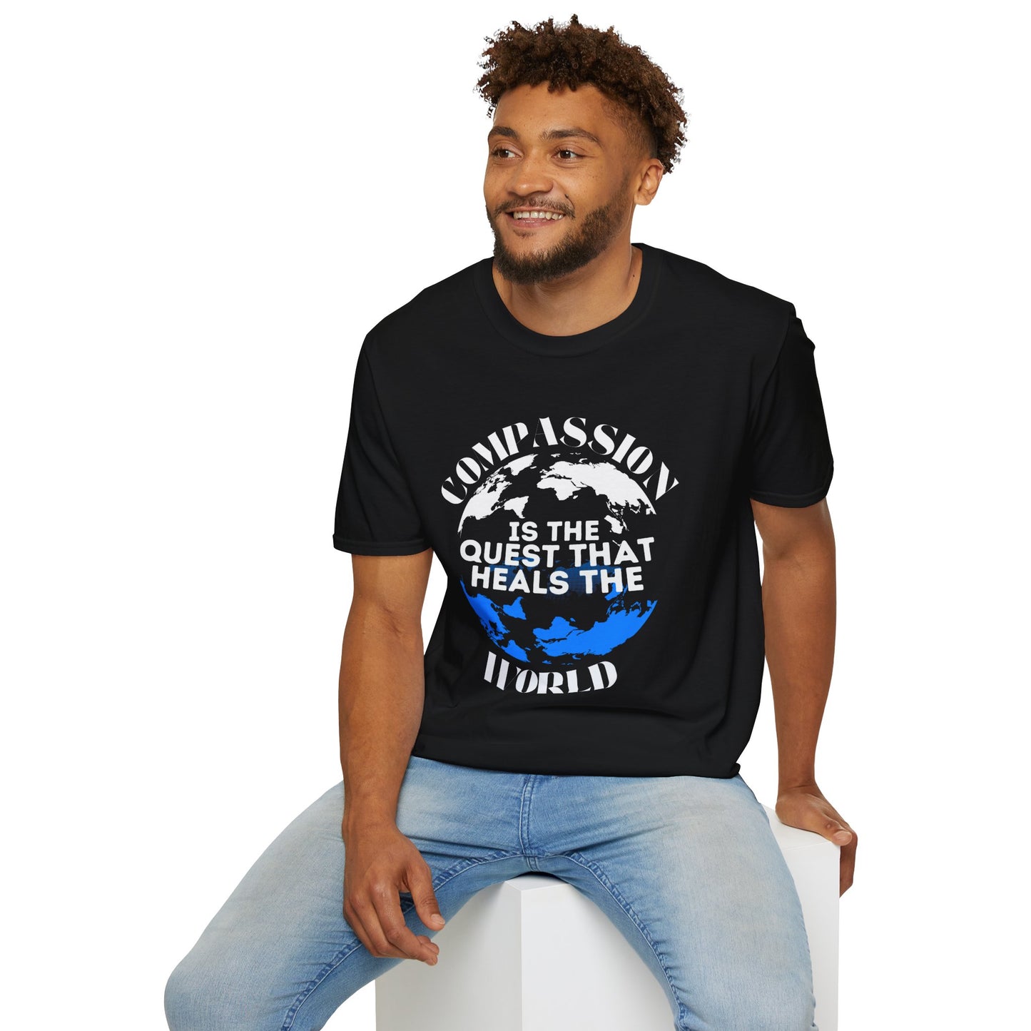 Compassion is the Quest.. - Healing the World Tee