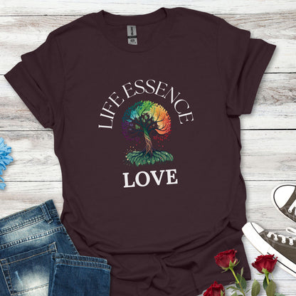 Life Essence - Love - Unisex Colorful T-Shirt