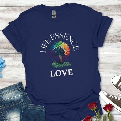 Life Essence - Love - Unisex Colorful T-Shirt