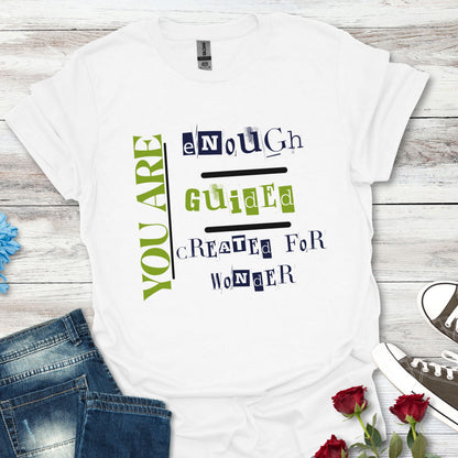 You Are Enough. Guided. Created For Wonder – Wonder Within Tee (Unisex)