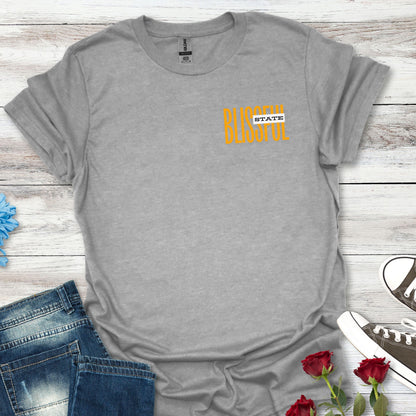 Blissful State - Unisex Style Minimalist Pocket Tee
