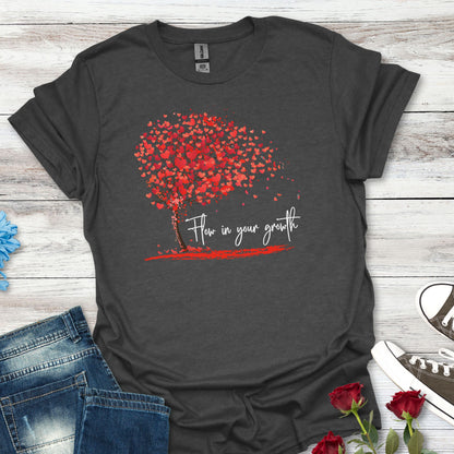 Flow in Your Growth – Women's Empowerment Tee