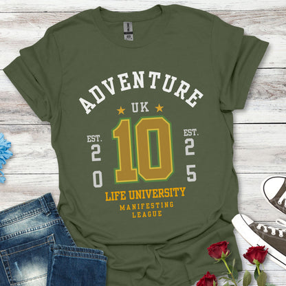 Adventure UK - Life University Manifesting League Tee