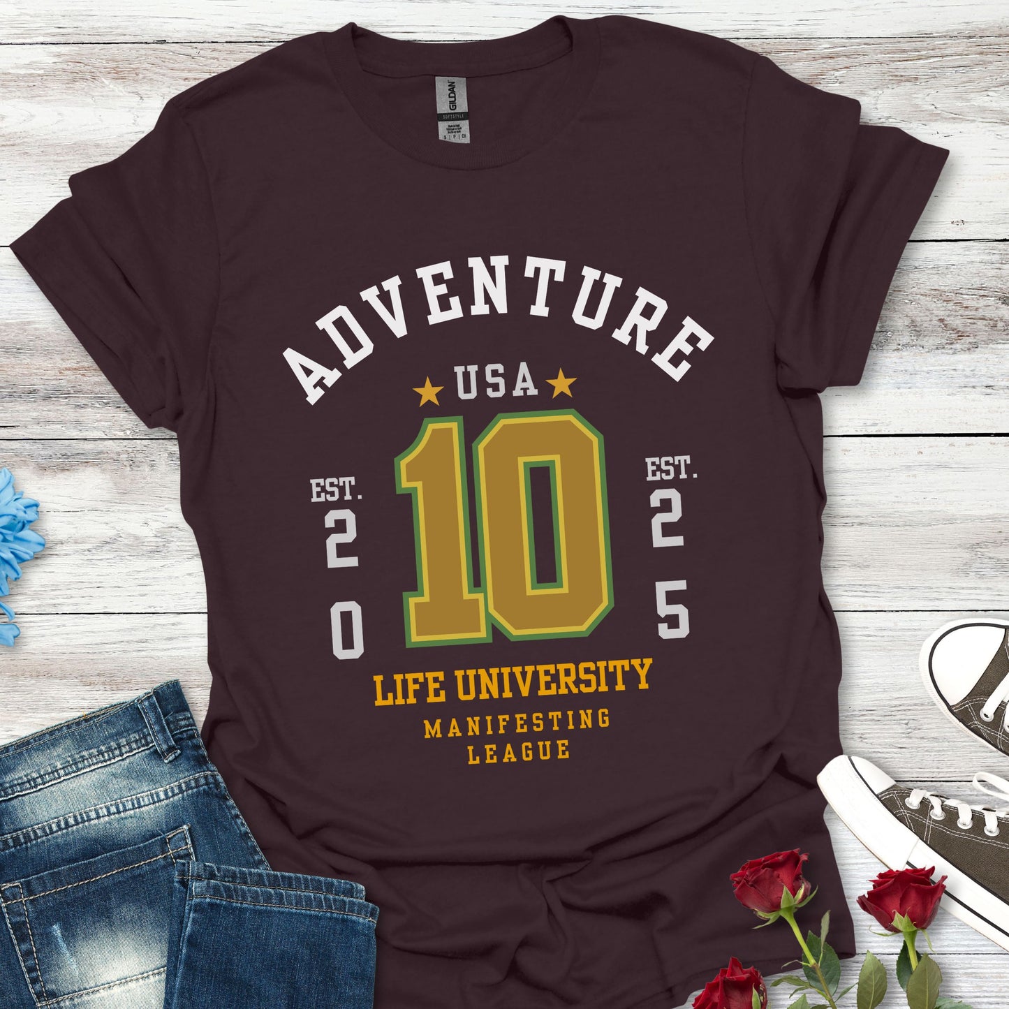 Adventure USA - Life University Manifesting League Tee