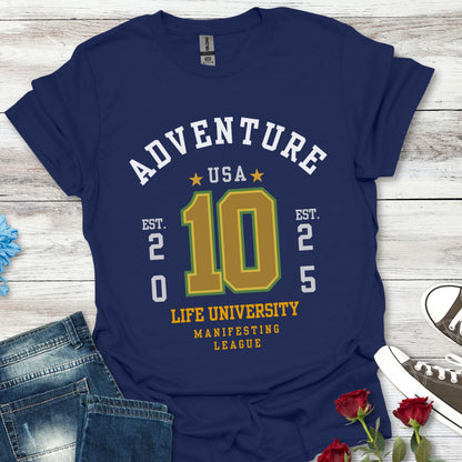 Adventure USA - Life University Manifesting League Tee