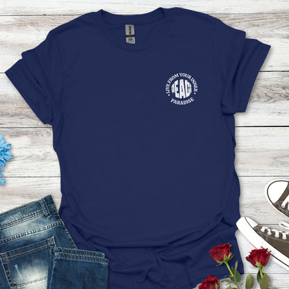 Live From Your Inner Peace Paradise, Unisex Soft-style T-Shirt