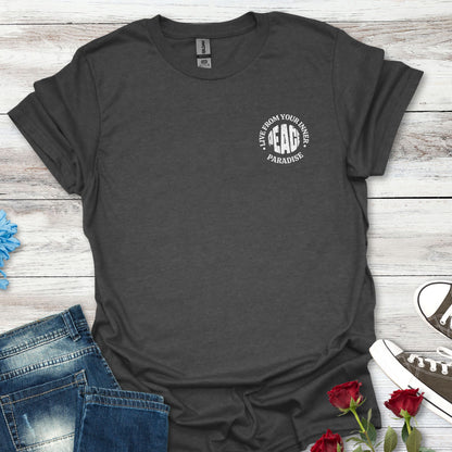Live From Your Inner Peace Paradise, Unisex Soft-style T-Shirt