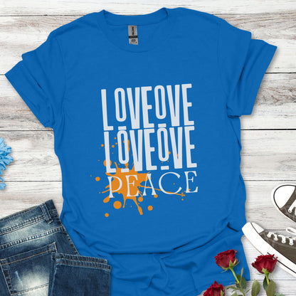 Love Peace Unisex Tee - Softstyle T-Shirt