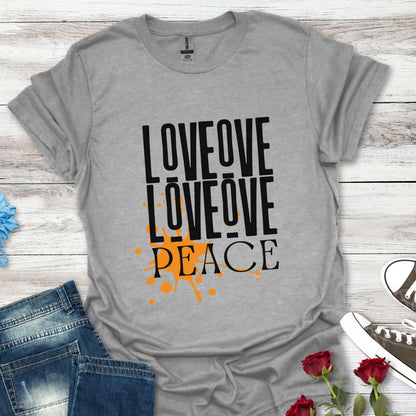 Love Peace Unisex Tee - Softstyle T-Shirt