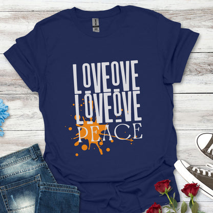 Love Peace Unisex Tee - Softstyle T-Shirt