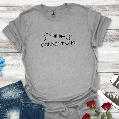 "Connections" Minimalist T-Shirt – Life Energy Tee