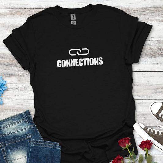 Connections Link T-Shirt — Minimal Design Tee