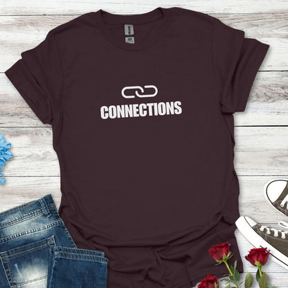 Connections Link T-Shirt — Minimal Design Tee