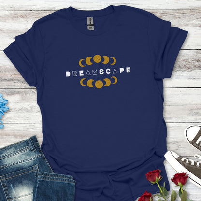 Moon Phase Tee — "Dreamscape" Celestial Graphic T‑Shirt