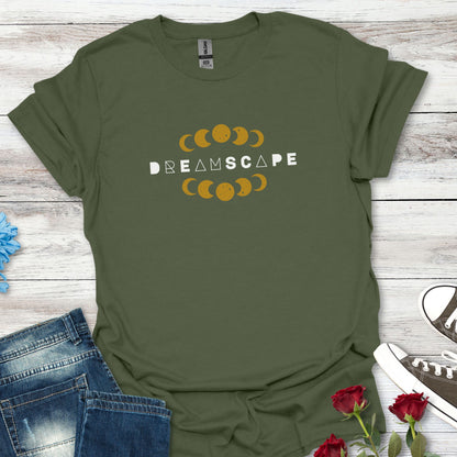 Moon Phase Tee — "Dreamscape" Celestial Graphic T‑Shirt