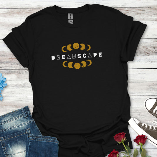 Moon Phase Tee — "Dreamscape" Celestial Graphic T‑Shirt