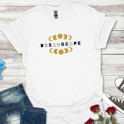 Moon Phase Tee — "Dreamscape" Celestial Graphic T‑Shirt