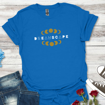Moon Phase Tee — "Dreamscape" Celestial Graphic T‑Shirt