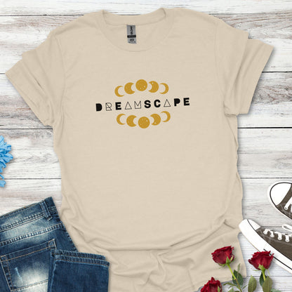 Moon Phase Tee — "Dreamscape" Celestial Graphic T‑Shirt