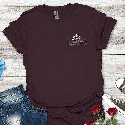 "To Journey Is To Discover...." Adventure T-Shirt — Explore More Graphic Tee