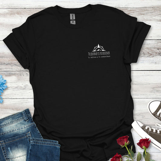 "To Journey Is To Discover...." Adventure T-Shirt — Explore More Graphic Tee