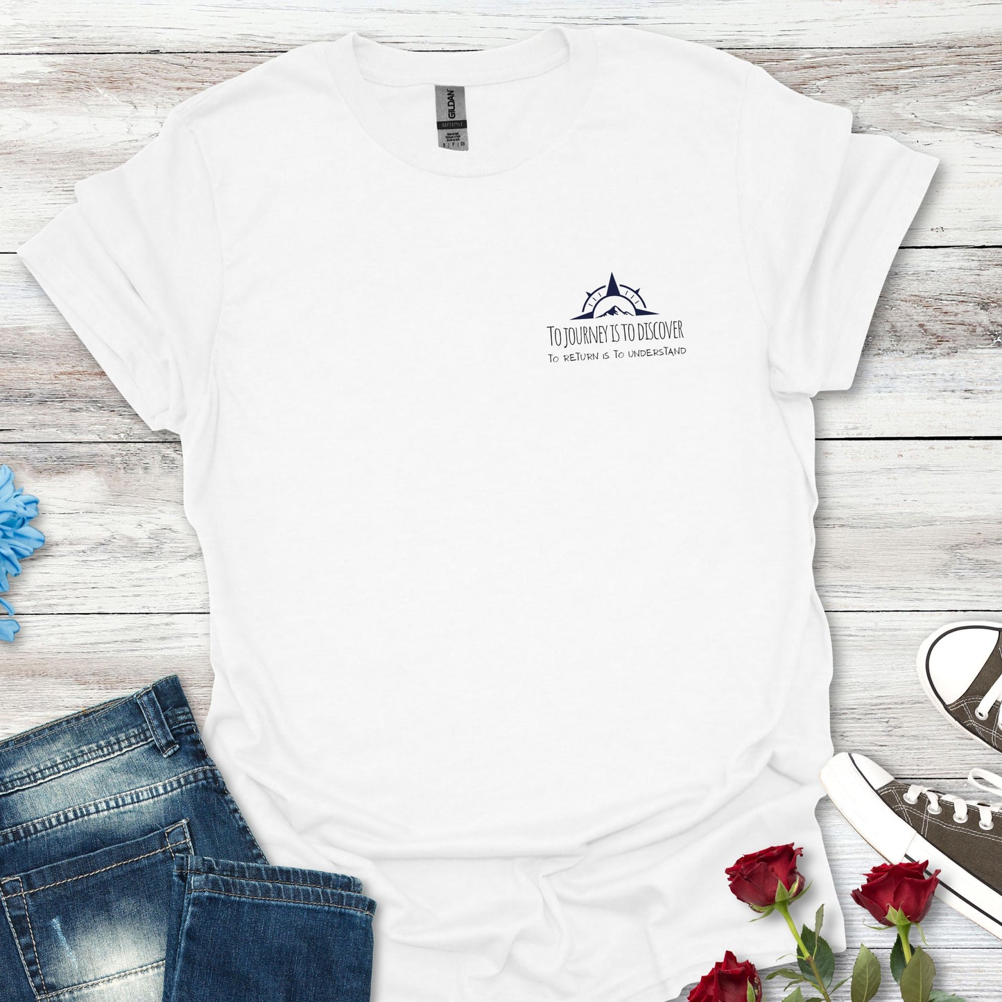 "To Journey Is To Discover...." Adventure T-Shirt — Explore More Graphic Tee
