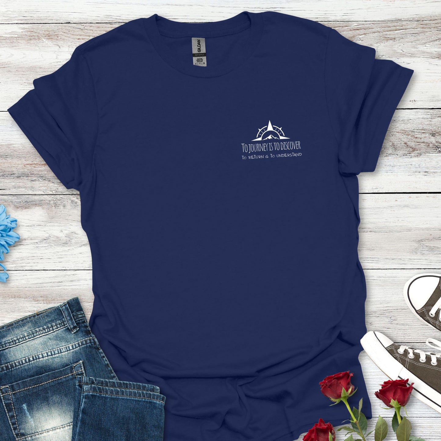 "To Journey Is To Discover...." Adventure T-Shirt — Explore More Graphic Tee