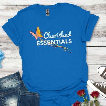 Cherished Essentials T-Shirt For Her – Butterfly Graphic Tee