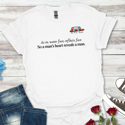 Be Wise Koala – “As in water face, reflects face…” Graphic Tee