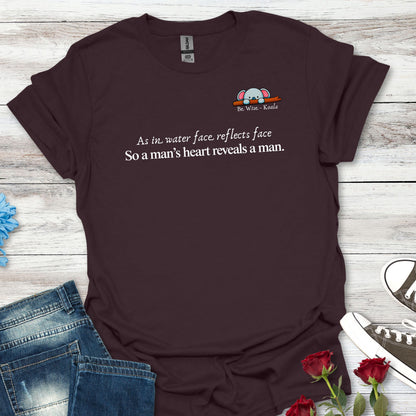 Be Wise Koala – “As in water face, reflects face…” Graphic Tee