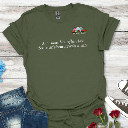Be Wise Koala – “As in water face, reflects face…” Graphic Tee