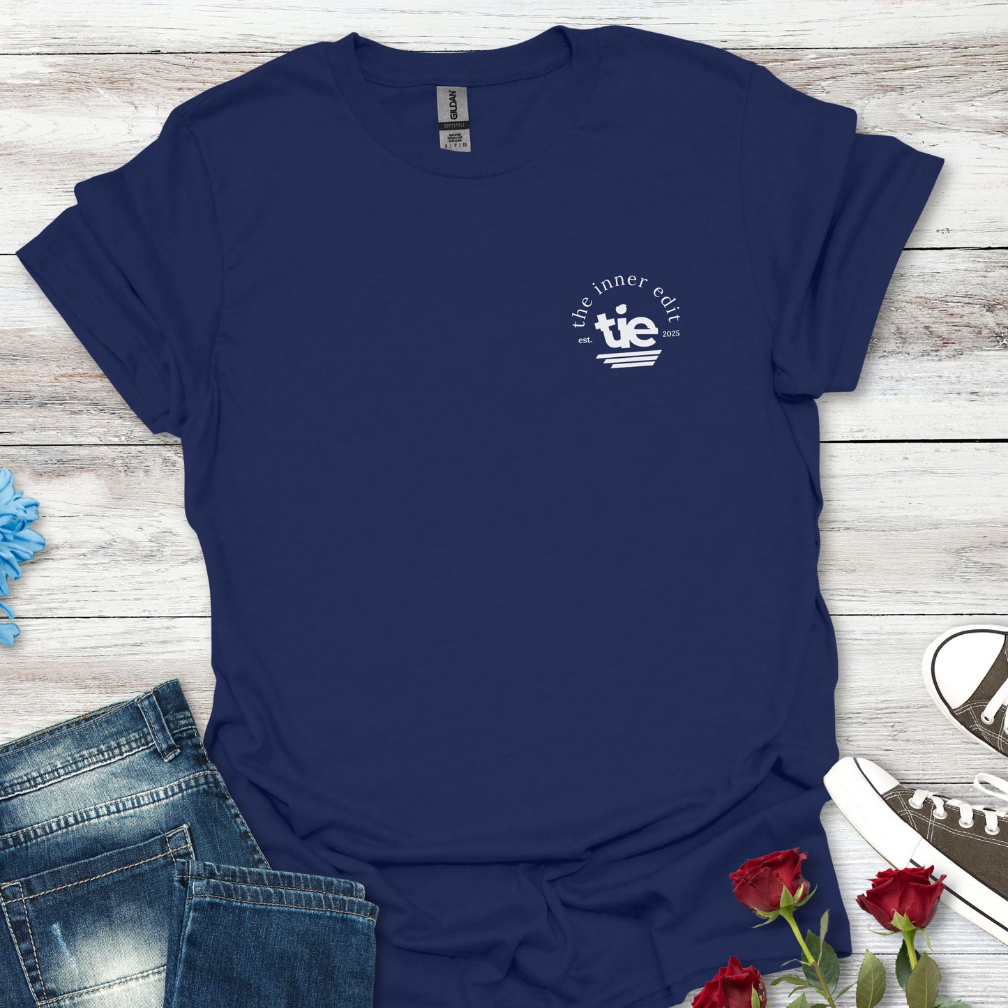 'the inner edit' Minimal Logo Tee