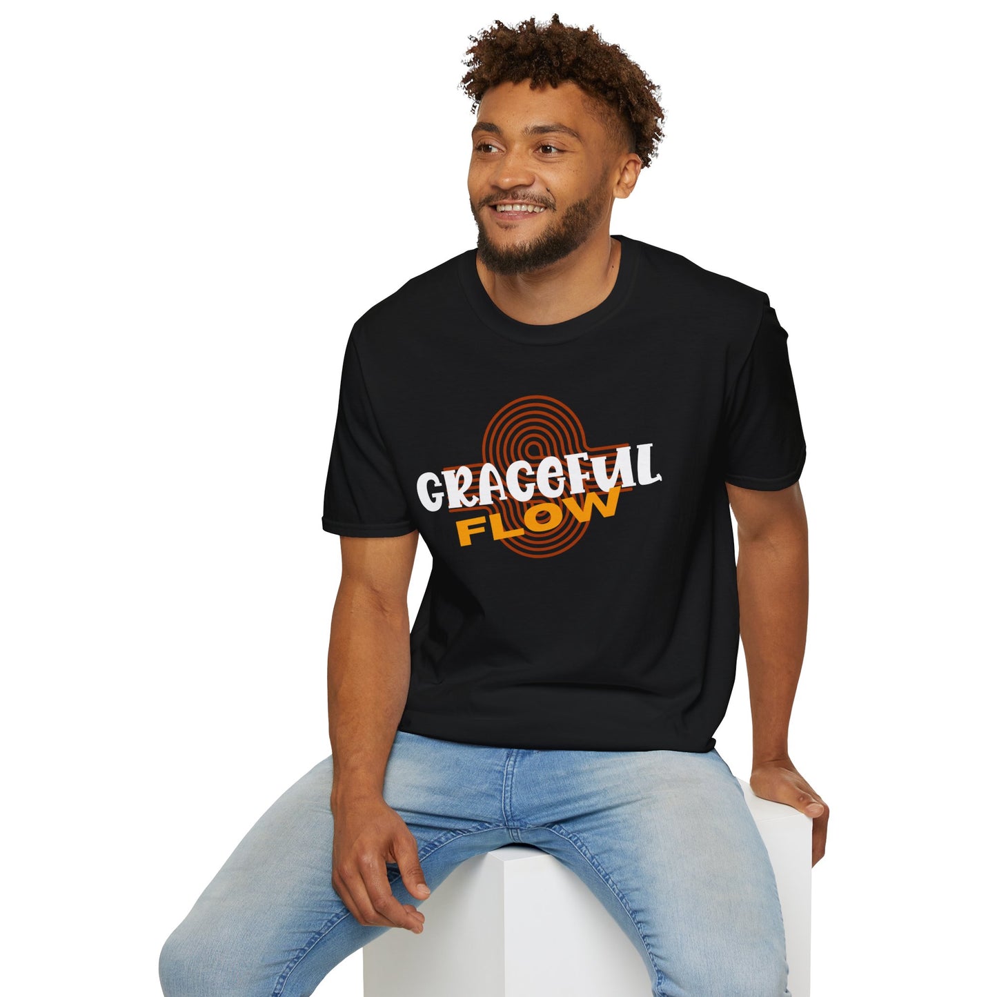 Graceful Flow - Elegant Movement Tee