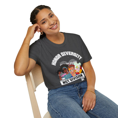 Honor Diversity, Not Division - Unity Tee