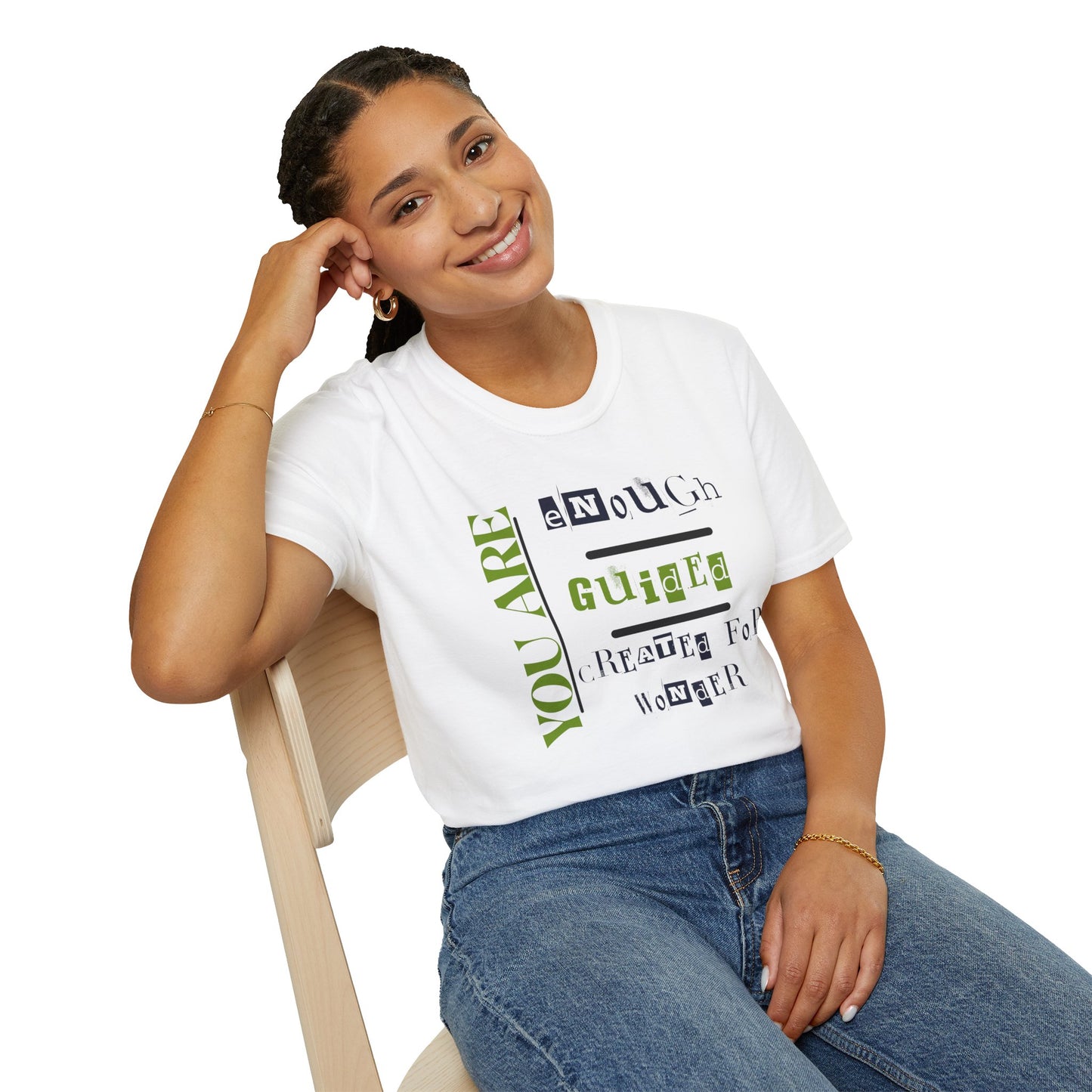 You Are Enough. Guided. Created For Wonder – Wonder Within Tee (Unisex)