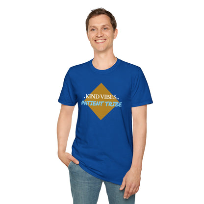 Kind Vibes Patient Tribe T-Shirt — Inspirational Minimalist Tee
