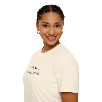 "Connections" Minimalist T-Shirt – Life Energy Tee