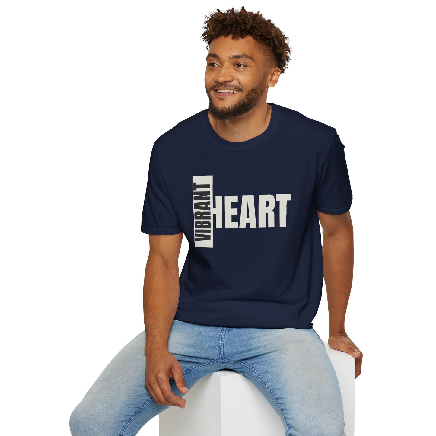 Vibrant Heart - Radiate Joy Unisex Tee