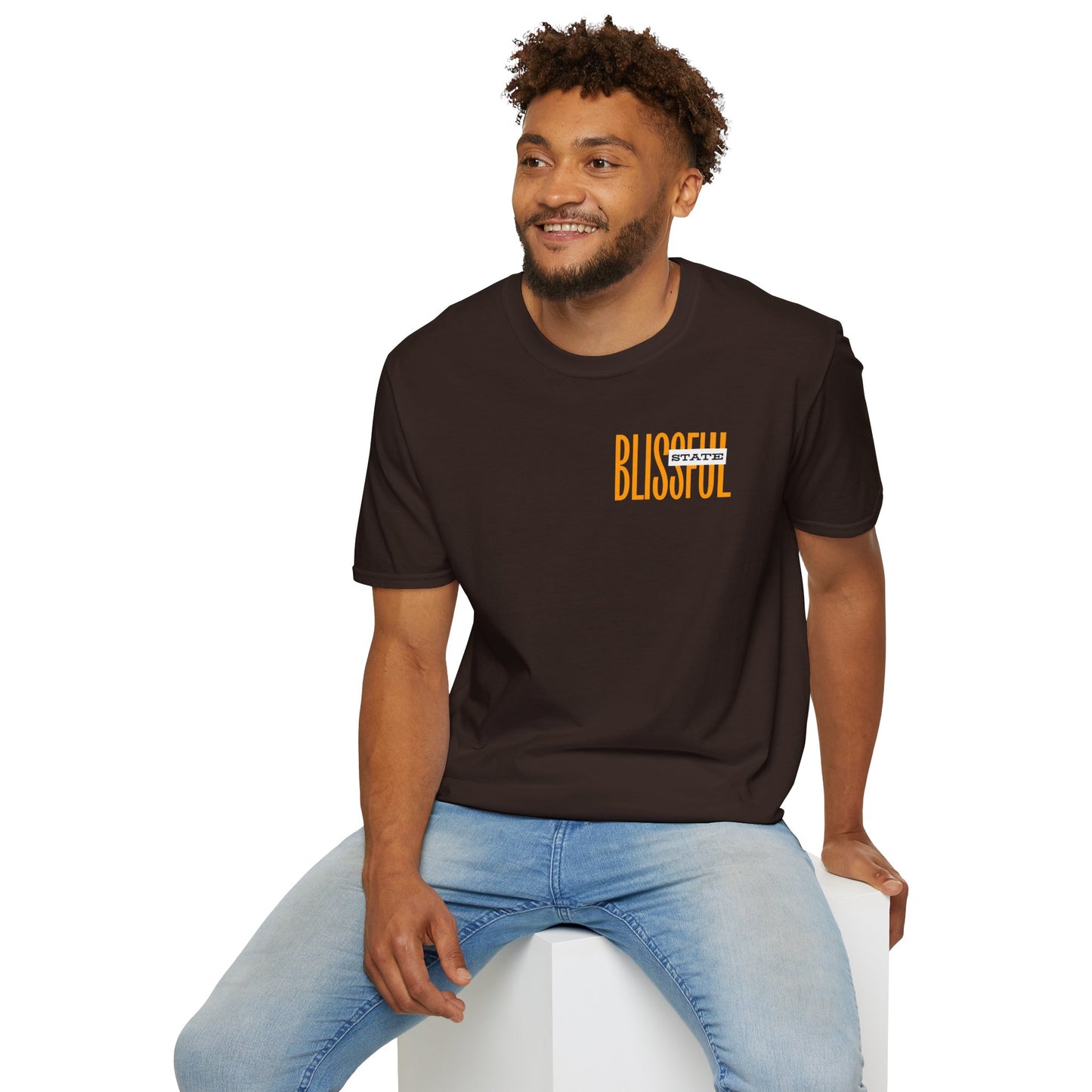 Blissful State - Unisex Style Minimalist Pocket Tee