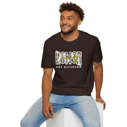 Honor Diversity, Not Division - Unisex Unity Tee