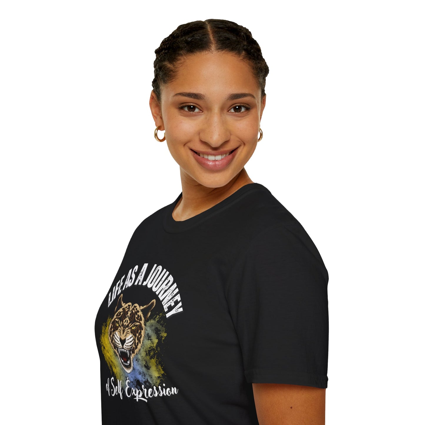 Life as a Journey of Self-Expression - Vibrant Inspiration Tee