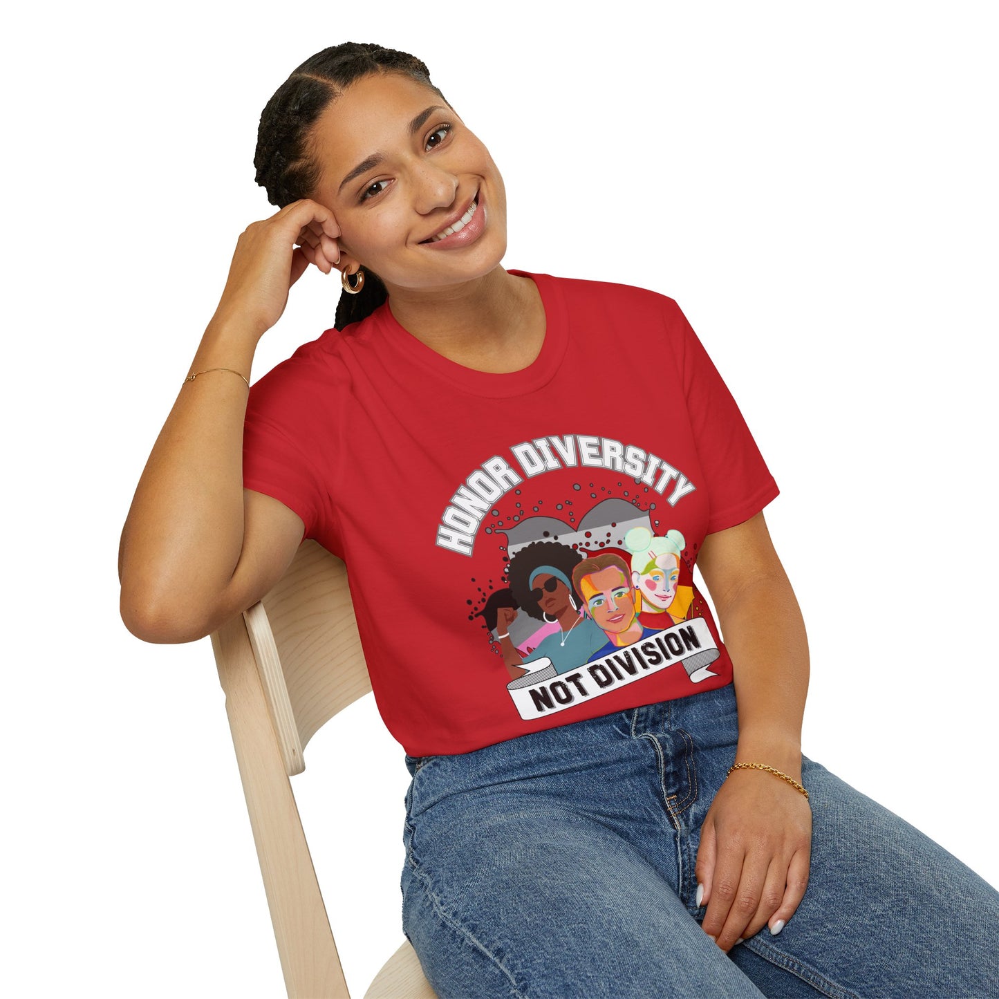 Honor Diversity, Not Division - Unity Tee